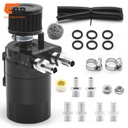 10 pcs Car Modification Accessory 300ML Breathable Oil Pot with Air Filter Exhaust Gas Recovery System Steel Wire Ball