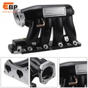 2 pcs K24A2 K20Z3 Intake Manifold with Throttle Body and TPS Sensor for Honda Civic 2006-2011, Acura TSX 2004-2008, RS-THB004 Performance Upgrade