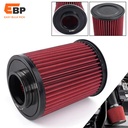10 pcs 70MM Washable Aluminum Car Air Filter E-2993 High Flow Cold Air Intake for Ford Focus Escape MKC RS-OFI106