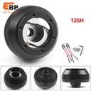 10 pcs 125H Quick Release Steering Wheel Hub Adapter Kit for Scion FR-S, Subaru BRZ, Toyota Camry/Corolla