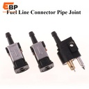 100 pcs 1/4" 6mm Male to 5/16" 8mm Female Fuel Hose Adapter Pipe Connector for Yamaha Outboard Motor Boat Accessories