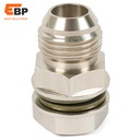 30 pcs 10AN to M18x1.5mm Oil Return Drain Plug Adapter for Turbo Oil Pan - Carbon Steel Fittings for Cars and Trucks