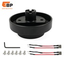 10 pcs Aluminum Steering Wheel Hub Adapter Boss Kit 70MM for Acura RSX, Honda Civic, S2000, CR-V, and Fit