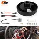 5 pcs Steering Wheel Short Hub Adapter for Infiniti G35 G37 and Nissan 350Z 370Z Versa Cube Amada - 6 Hole Auto Accessories