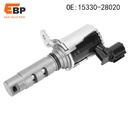 10 pcs Variable Valve Timing Solenoid 15330-28020 Compatible with Toyota Camry Corolla Highlander RAV4 Matrix Solara Scion TC XB Lexus HS250H