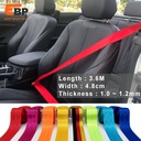 30 pcs 3.6M Adjustable Polyester Car Seat Belt Webbing Safety Strap for Vehicles - 48MM Width, Ideal for DIY Car Conversion