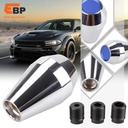 20 pcs Universal Chrome Aluminum Manual Gear Shift Knob for Cars