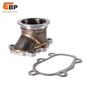 10 sets 2.5-Inch 63mm Turbocharger with 5-Bolt Flange and Gasket, Compatible with T25/T28 Turbo Systems