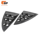 10 pairs Carbon Fiber Side Window Louvers Vent Covers for 2017-2021 Tesla Model 3 - 2 Pieces