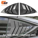 10 pairs Rear Triangle Window Sunshade for Tesla Model 3/3+ Highland 2024 & Model Y - Custom Auto Accessories & Decorative Shades