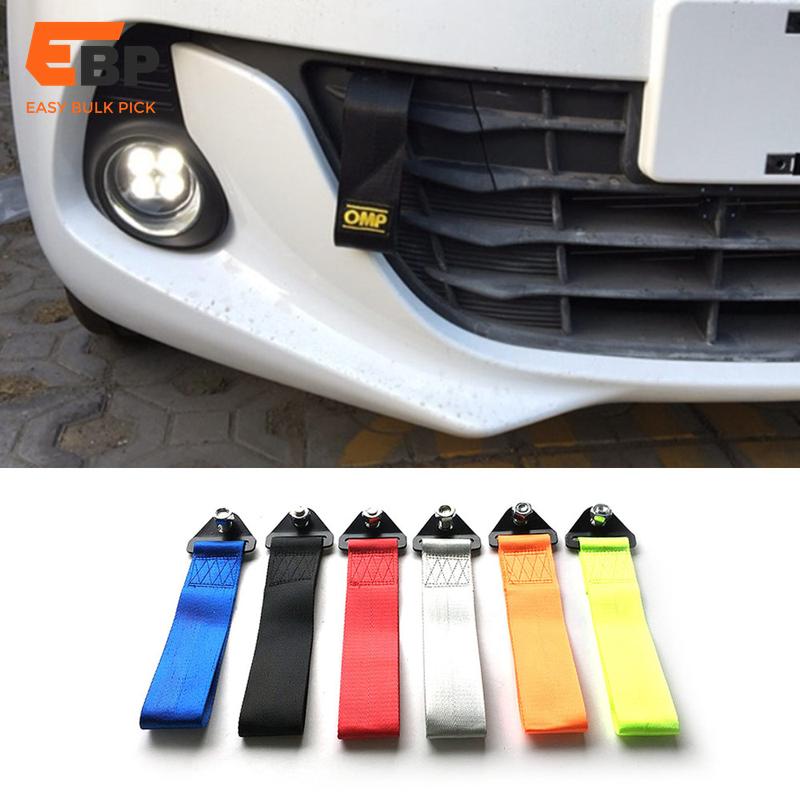 30 pcs High Strength Nylon Towing Rope for Trailers, Racing Cars, and Bumper Accessories - Universal Tow Eye Strap
