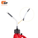 30 pcs High-Quality 5 Gallon Fuel Jug Gas Can with Deluxe Cap and 14-inch Filler Hose Kit for Racing Applications