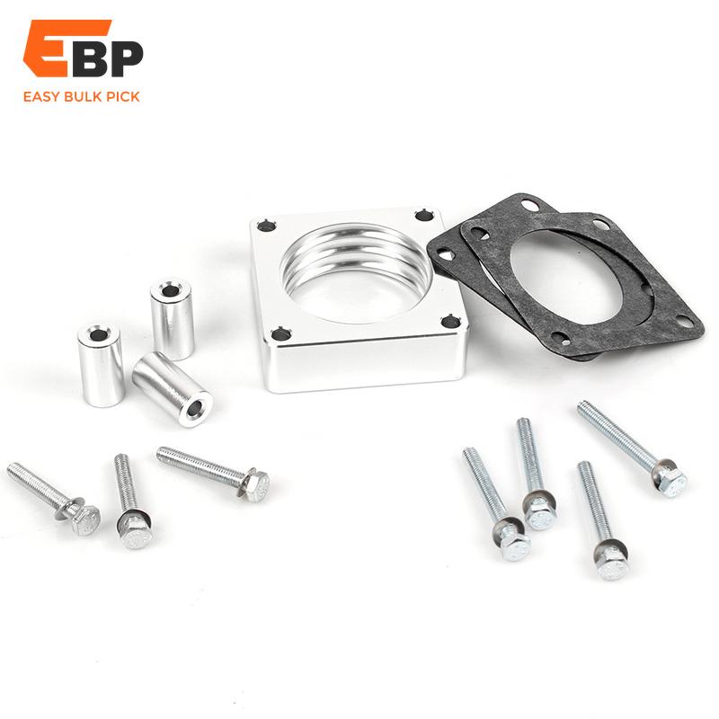 10 sets Jeep TJ LJ YJ XJ MJ 4.0L 2.5L Throttle Body Spacer 4-Bolt Intake Manifold Extension Fits Jeep 1997-2006 RS-THB031