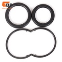 100 sets 3-Piece Automotive Sealing Kit for Hydraulic Assist Repair Compatible with Chevrolet GMC Ford Dodge