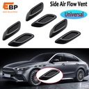 20 sets 6pcs Universal Car Air Flow Side Vent Hood Spoiler Trim Stickers for Exterior Decoration