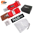 5 pcs New SFI Certified 2-Point Adjustable Harness Seat Belt for Go-Kart, Truck, and Racing Vehicles
