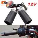 50 pcs Universal 12V Motorcycle Heated Handlebar Grips Kit for ATV, Snowmobile, Suzuki, and Yamaha - Winter Warmers
