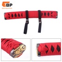 20 pcs Samurai Knife Handle Style Rear Seat Safety Handrail for Vehicles, Protective Headrest Grip