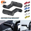 50 pcs Universal Rearview Mirror Extension Bracket for Motorcycles – High-Quality Adapter Holder for Phones, Lights & Accessories – Compatible with Triumph, Suzuki, Kawasaki and More