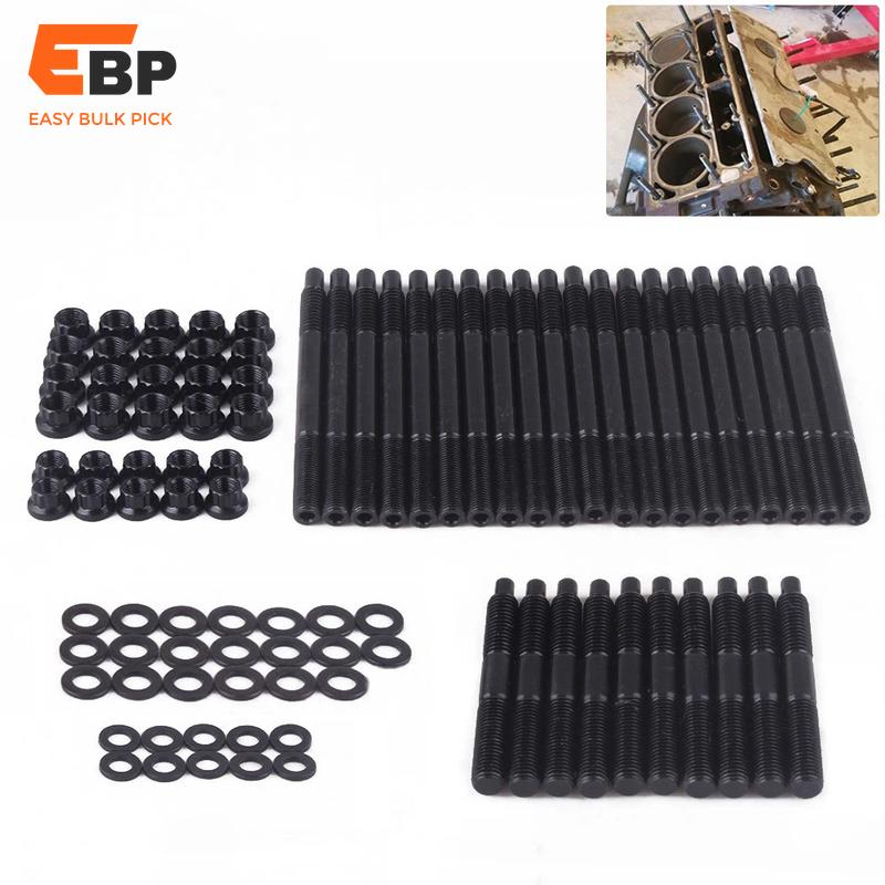 344 sets 12-Point Cylinder Head Stud Kit for Chevy LS Engines 5.3L 5.7L 6.0L 2004-2018