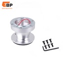 10 pcs Aluminum Steering Wheel Hub Adapter Snap Off Kit for Volkswagen Santana Vista RS-QR023