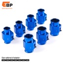 30 pcs Universal Water Temperature Sensor Hose Adapter 28mm-42mm for Coolant Measurement, Blue Color