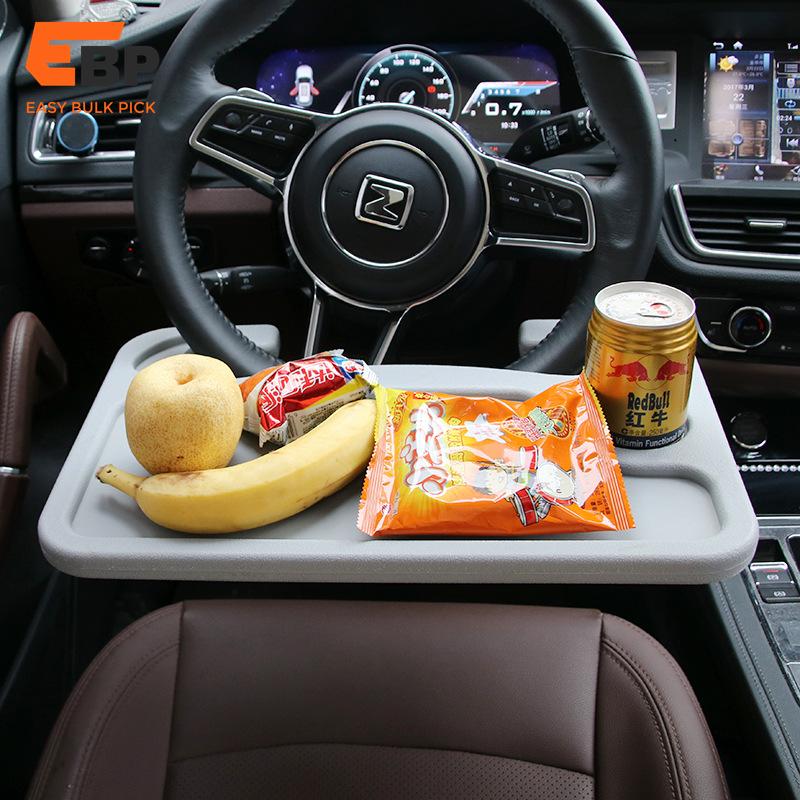 15 pcs Car Steering Wheel Tray Table, In-Car Dining Table, Laptop Holder, Multi-Functional Steering Wheel Desk, Tablet Stand