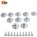 20 sets 10-Piece UTV Skid Plate Washer Bolt Set for All Polaris General, Ranger, RS1, RZR Models