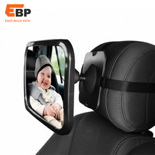 20pcs Car Safety Infant Rear View Mirror for Baby in Car, 360 Adjustable Crystal Clear View, Easy Install Back Seat Monitor
