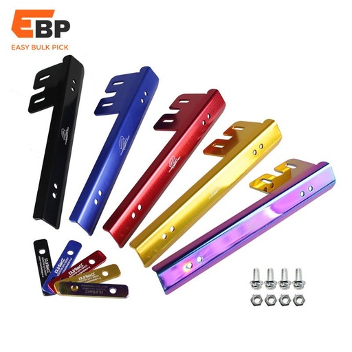 20 pcs Colorful Aluminum License Plate Frame for Honda Civic - Easy Installation Car Styling Accessory QC0120