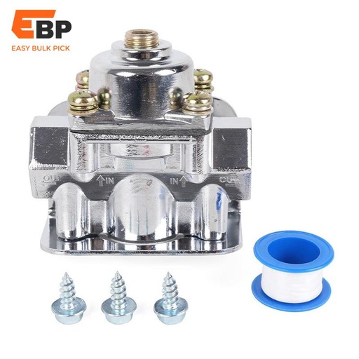 15 pcs 12-803 12-804 Fuel Pressure Regulator for Holley Edelbrock Carburetors - 3/8" NPT Port Replacement Parts