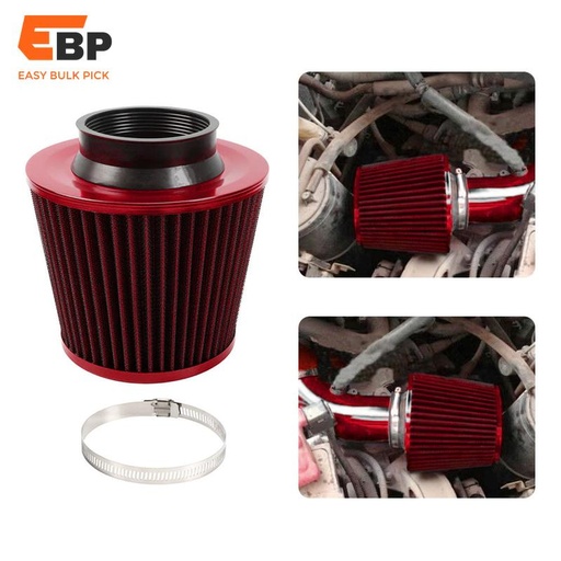 15 pcs High Flow 3" Air Filter Cold Air Intake Mushroom Style for 76MM Racing Car Engines