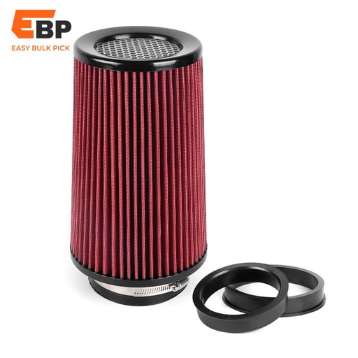 10 pcs High Flow Car Air Filter Modification for Cold Air Intake - 101mm, 76mm, 89mm, Mushroom Style Purification Pipe