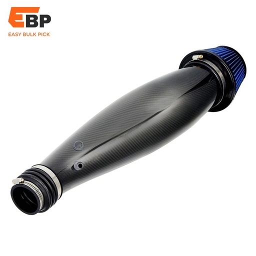 5 pcs Carbon Fiber Air Intake Filter Kit with Pipe Cleaner Assemblies for Honda Civic EK EG 1992-2000