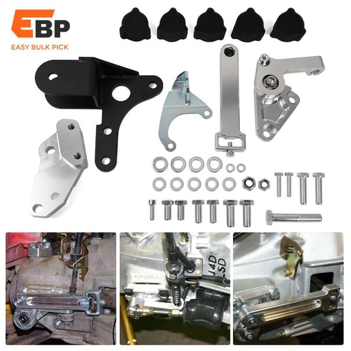 2 pcs D-Series Hydraulic Transmission Conversion Kit Compatible with 88-91 Honda Civic CRX EF