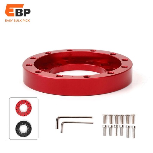 20 pcs 24-Hole Steering Wheel Adapter Plate for Logitech G25 G27 G920 - 70MM Racing Game Modification