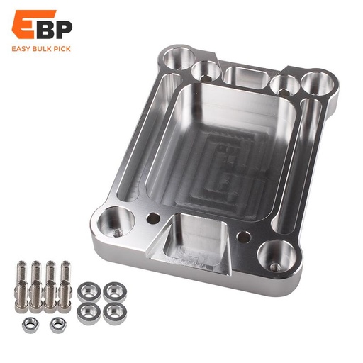 5 pcs Aluminum Shifter Base Plate for Honda Civic K20 K24 K Series Engine - EG EK DC2 EF Upgrade