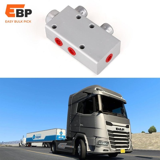 20 pcs Manual Transmission Splitter Gearbox Multiport Valve 860012602057 Compatible with Benz Daf