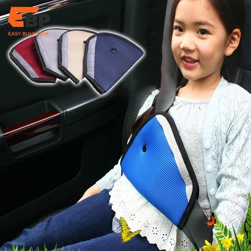 50 Pieces Kids Seat Belt Clip Adjuster for Car Safety, Child Shoulder Harness Strap Protector, Triangle Fit Safety Belt Extension
