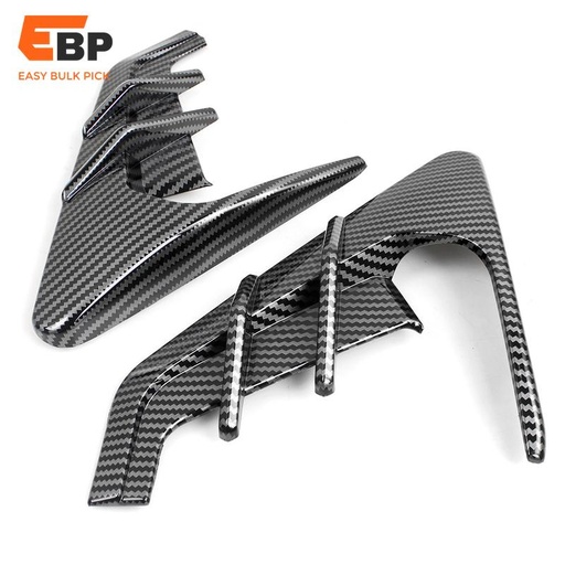 20 pairs Tesla Model 3 Y Side Wing Panel Camera Cover Spoiler Dust Guard Decorative Accessories 2021-2023