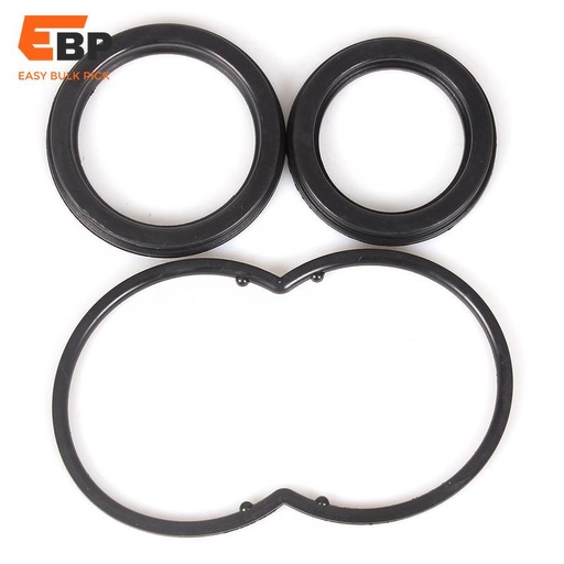 100 sets 3-Piece Automotive Sealing Kit for Hydraulic Assist Repair Compatible with Chevrolet GMC Ford Dodge