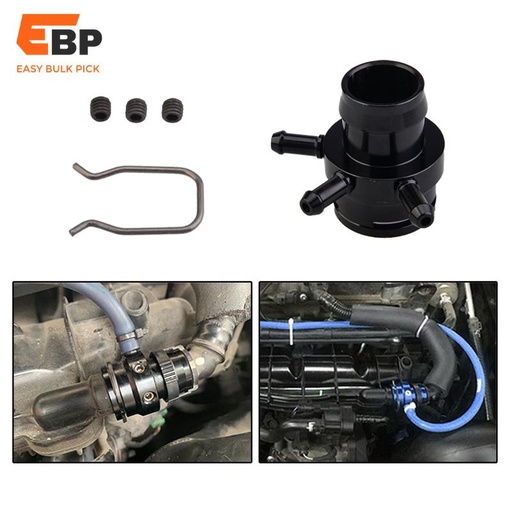 30 sets Turbo Boost Tap Adapter Oil Catch Tank Plug for VW Audi 2.0T FSI TSI TFSI MK5 GTI B7 A4 TT EA888 Vacuum Sensor Connector