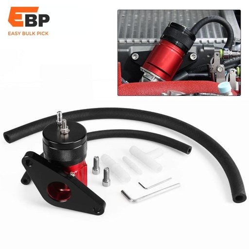5 sets Adjustable Turbo Recirculating Blow Off Valve Kit for 02-07 Subaru WRX & 04-18 STI Racing Modifications