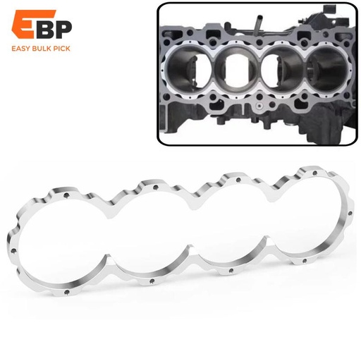 10 pcs Aluminum Engine Block Protector for Honda Acura Civic B16 B18 (1990-2001)
