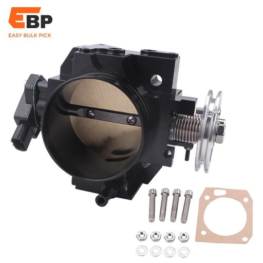 5 pcs 70MM Aluminum Throttle Body with Sensor, Intake System for Honda RSX DC5, Civic SI EP3, K20 K20A