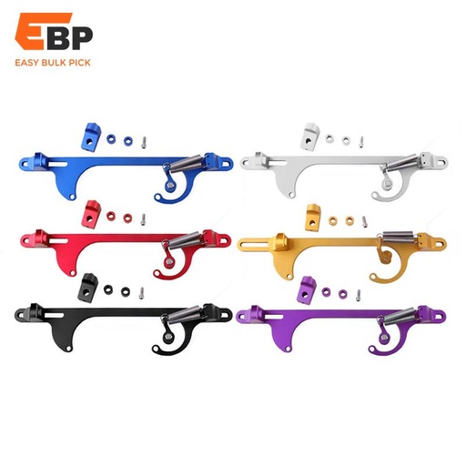 10 pcs Aluminum Alloy Throttle Cable Carburetor Bracket for Ford & Mopar Chey Cars, SUVs, Holley THB002 Compatible 4150 Series
