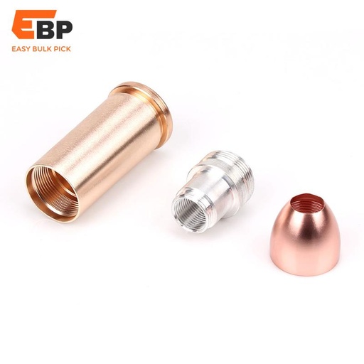 10 pcs Brass Bullet Style Gear Shift Knob for Manual Transmission Cars, SUVs, and Trucks - RS-SFN048
