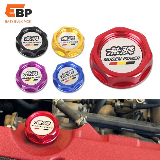 30 pcs JDM Racing Performance Oil Cap and Fuel Filter Cover for Honda D/B/F/K/H/L Series Vehicles