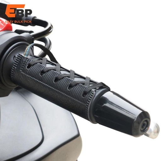 10 pcs 12V Electric Heating Handlebar Cover with Temperature Control, Waterproof Anti-Vibration Design, Quick Heating for Motorcycle, 5 Gears Adjustable Warm Grip