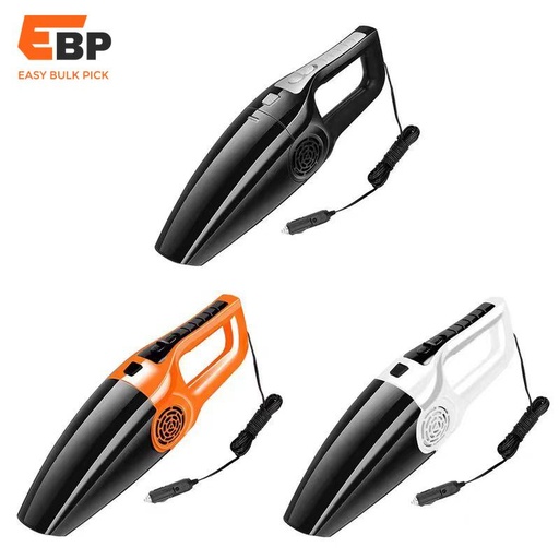 10 pcs High Power Portable Handheld Car Vacuum Cleaner for Easy Cleaning in Vehicles, Offices, and Homes